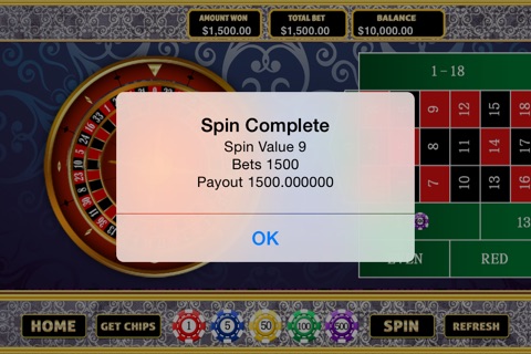 A European Casino Roulette screenshot 2