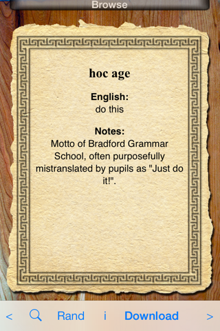 Latin Phrases screenshot 4