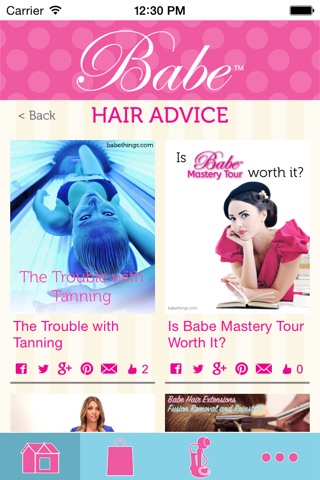 Babe Hair Extensions: The App. screenshot 2