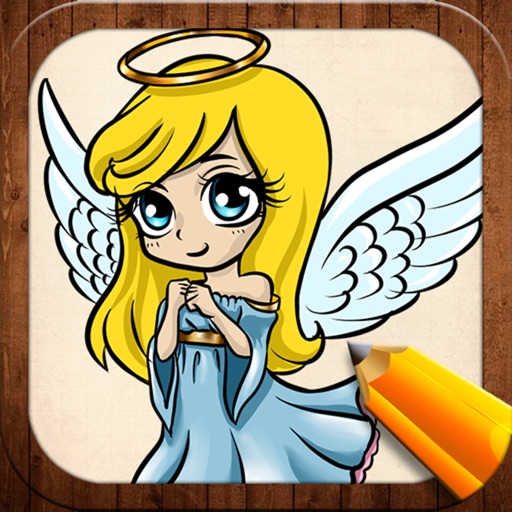 Drawing Ideas Tiny Angel Kids iOS App