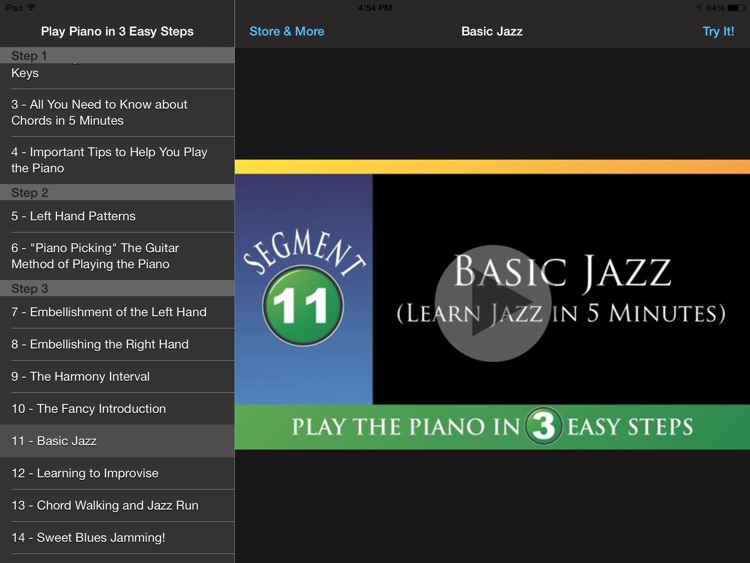 Play the Piano in 3 Easy Steps