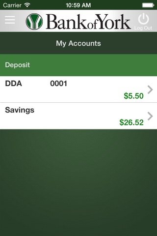 Bank of York Mobile Banking screenshot 4