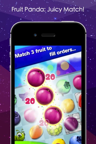 Doodle Fruit jam Splash heroes - Match and Pop 3 Blitz Puzzle : New Version Pocket Game screenshot 4