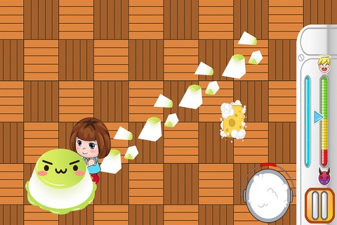 Bella mop the room floor game screenshot 3