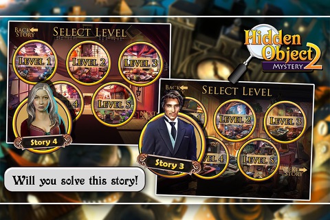 Hidden Object Mystery 2: Adventure story HD Pro screenshot 2
