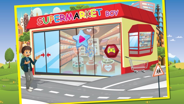 Supermarket boy food shopping - A crazy market cleanup & gro(圖1)-速報App