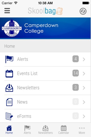 Camperdown College - Skoolbag screenshot 2