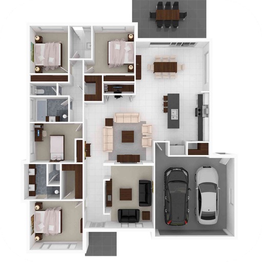 3D Home Floor Plan Ideas icon