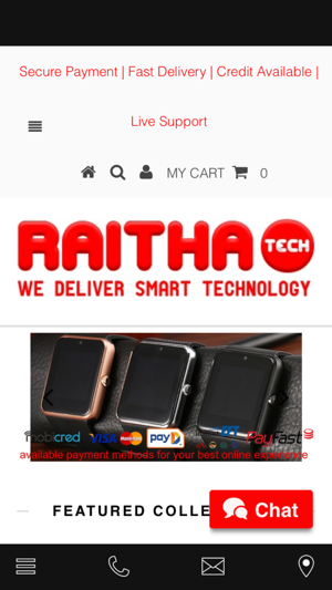 Raitha Tech Shopping App