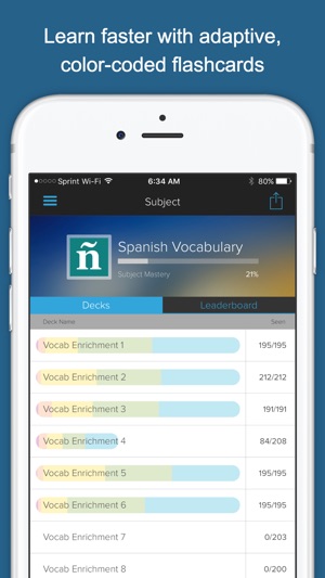 Spanish Vocab Genius(圖2)-速報App