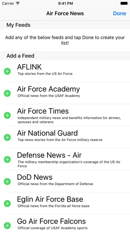 Air Force News - A News Reader for Members, Veterans, and Family of the US Air Force