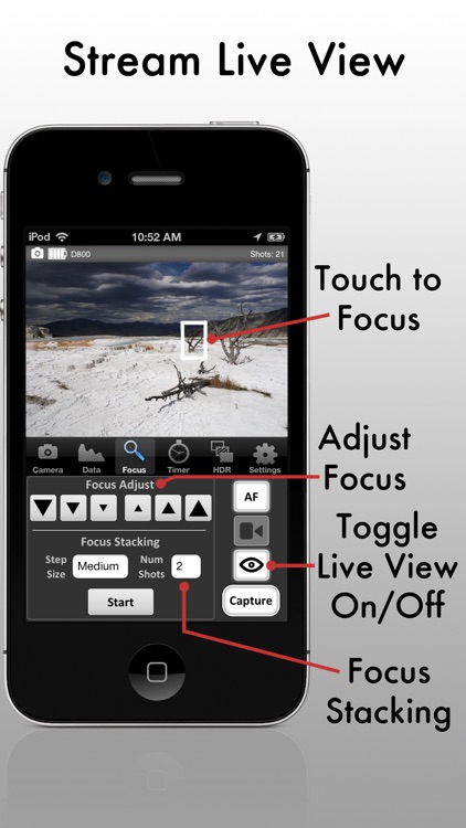 CamRanger: Wireless DSLR Camera Control