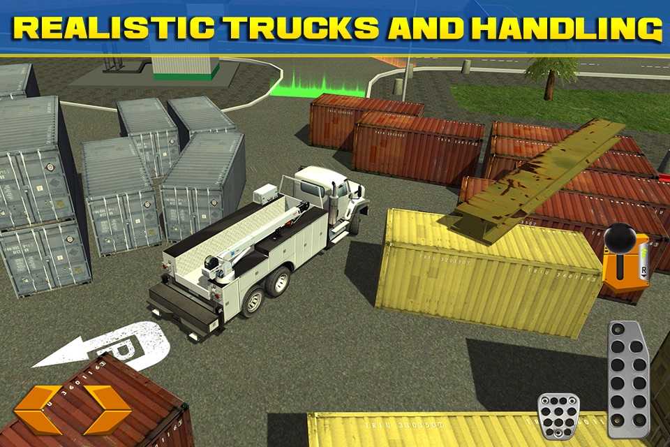 Trucker Parking Simulator Real Monster Truck Car Racing Driving Test screenshot 4