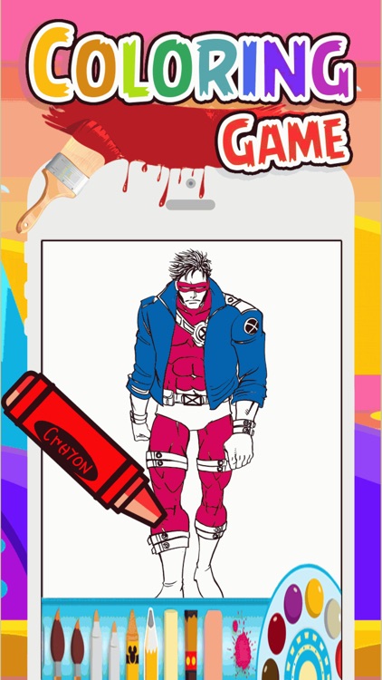 Coloring For Kid Game Cyclops by Worawit Roukukod