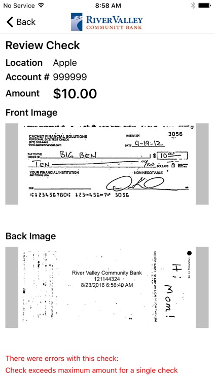 RVCB Business Mobile Deposit screenshot-4