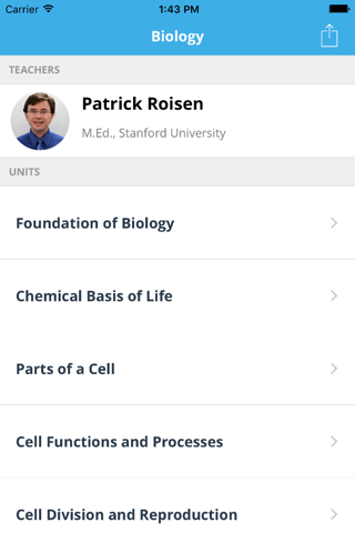 Biology video tutorials by Studystorm: Top-rated Biology teachers explain all important topics. screenshot 2