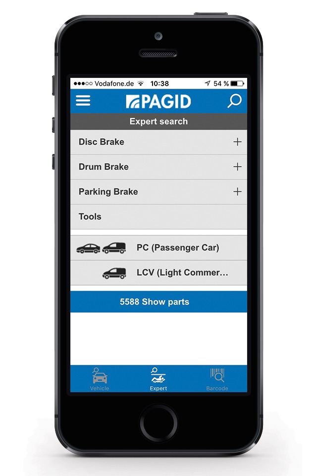 Pagid Brakebook screenshot 2