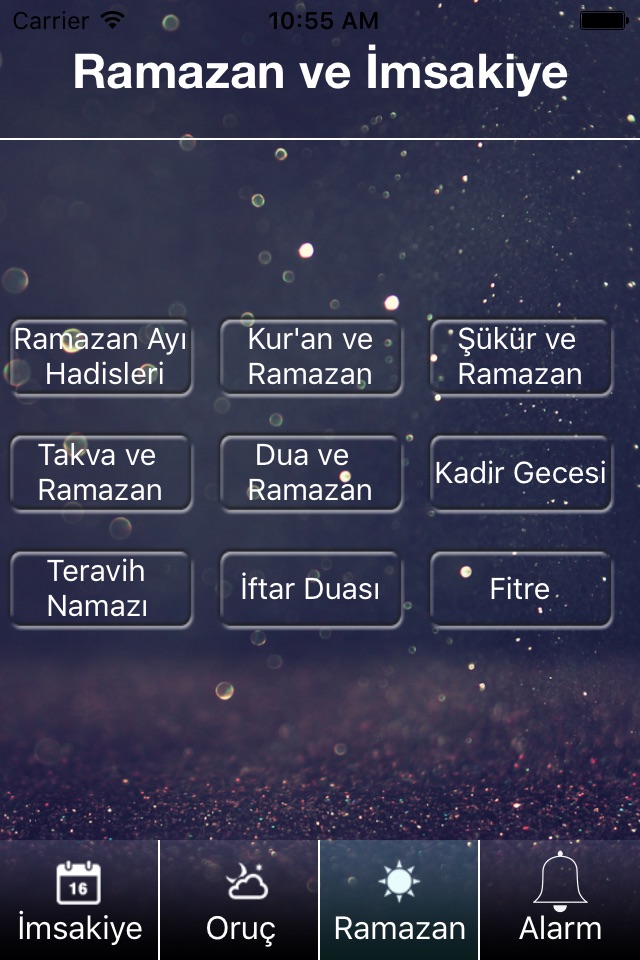 Ramazan 2016 - imsakiye – oruç screenshot 3