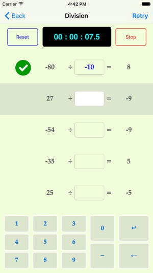 Negative Number Division(圖2)-速報App