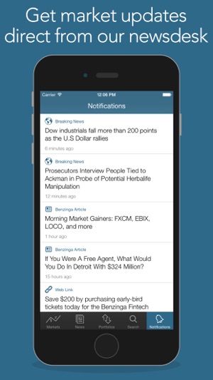 Benzinga Stock & News Tracker(圖3)-速報App