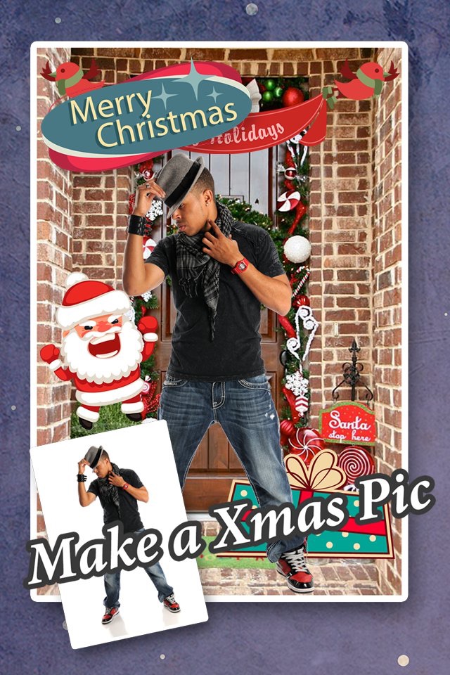 Cut Me In Christmas Photos - Change Yr Look to Santa Claus & Xmas Elf screenshot 2