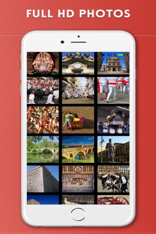 Pamplona Travel Guide with Offline City Street Map screenshot 2