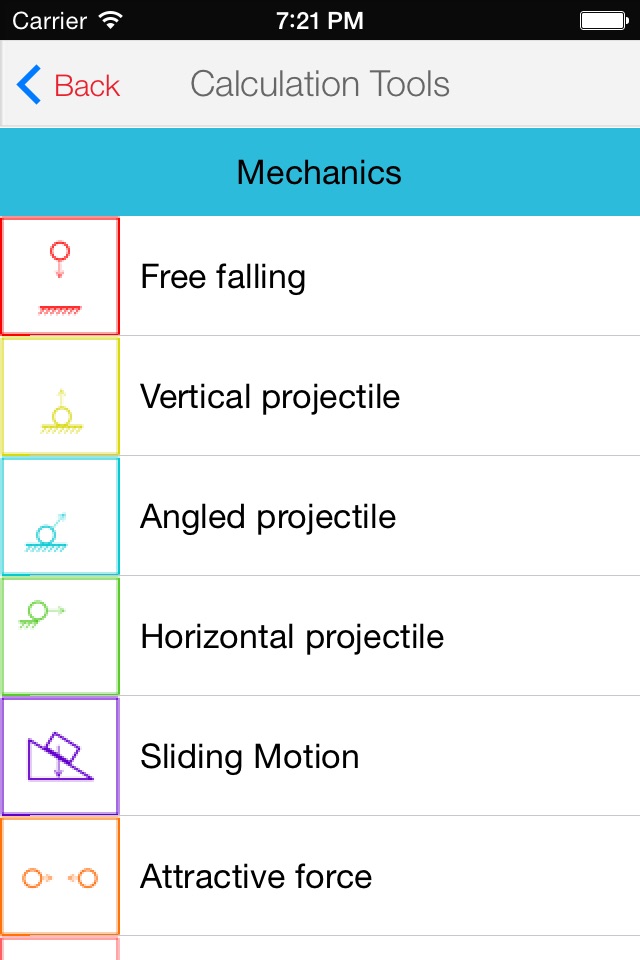 Physics Formulas Lite screenshot 3