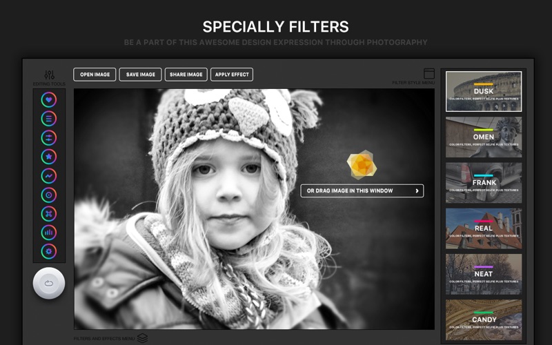 Filter Lens Party X Pro - Color Filters, Perfect Selfie plus Textures