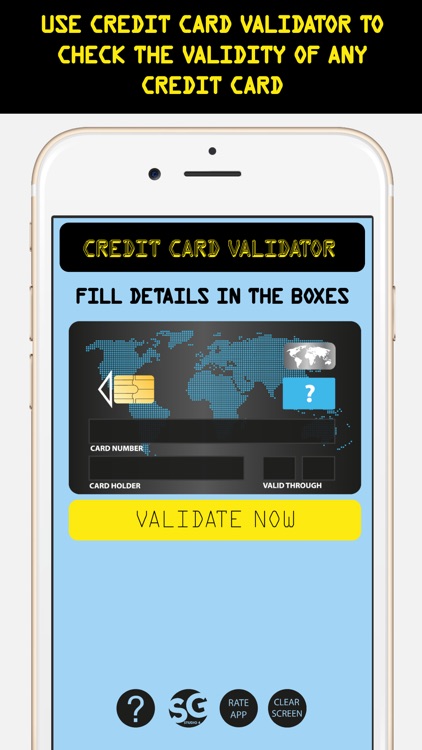 Credit Card Validator - Validate any card