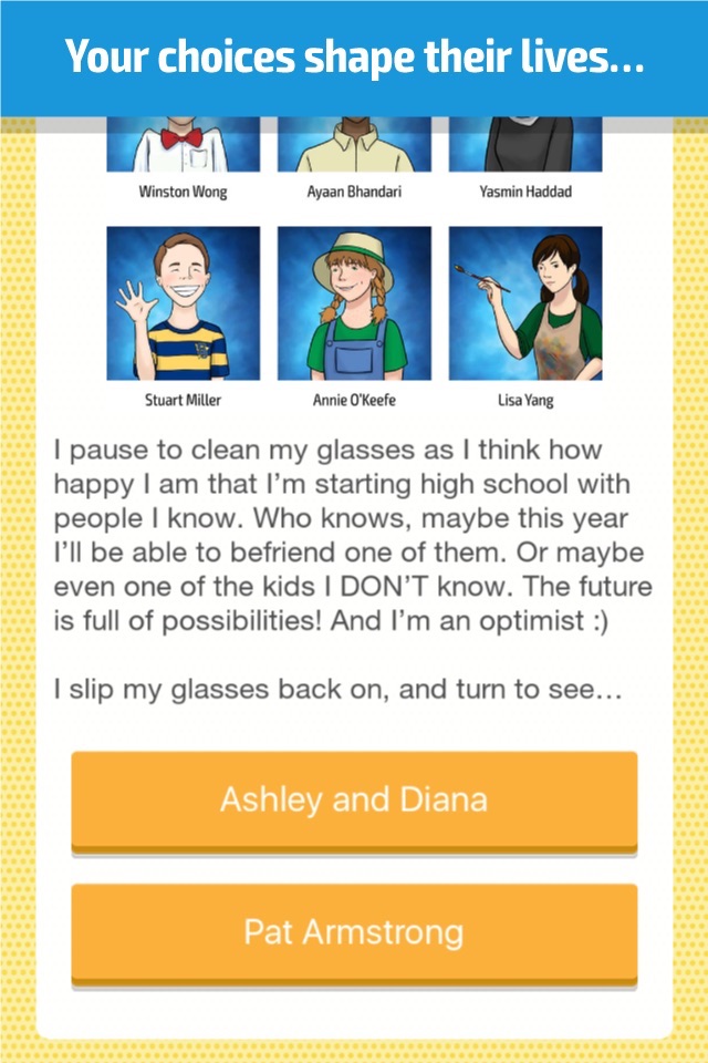 mySocial Interactive Story screenshot 2