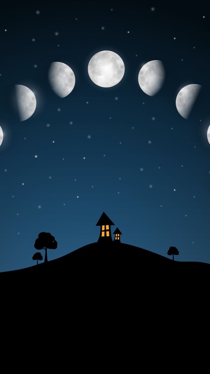 Moon phases calendar and night sky live pro