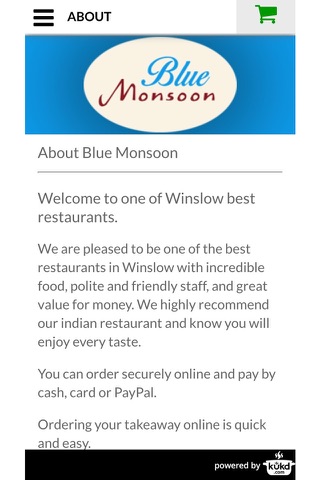 Blue Monsoon Indian Takeaway screenshot 4