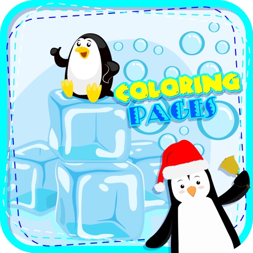 Coloring Pages for Kids Penguin