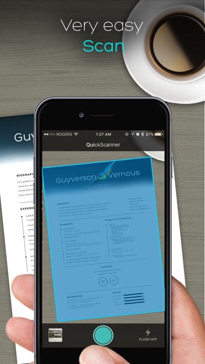 QuickScanner: OCR PDF Scanner & Printer for Documents Emails Receipts