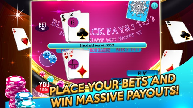 High Stakes BlackJack! Million Dollar Jackpot Practice Train(圖2)-速報App