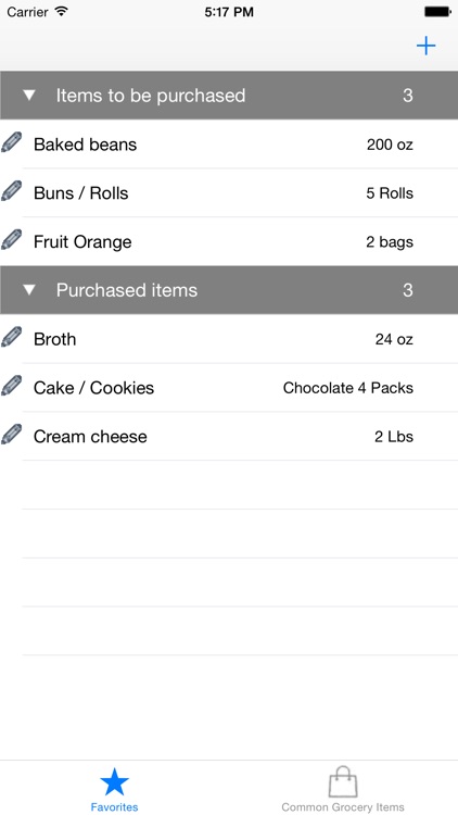 Simple Groceries screenshot-0