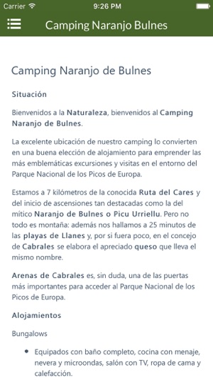 Camping Naranjo de Bulnes(圖3)-速報App