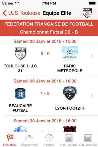 UJS Toulouse Futsal screenshot 4