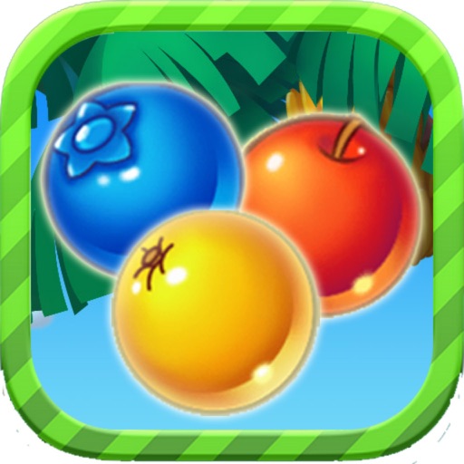 Funny Fruit Crush Deluxe: Game Fruit Matching iOS App