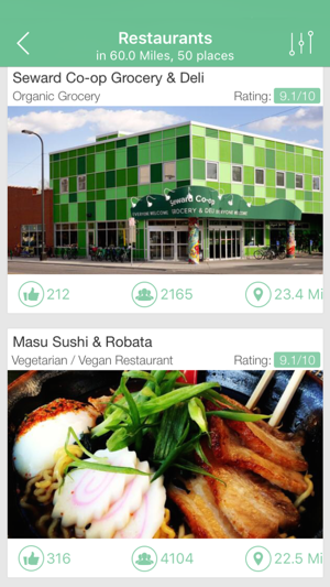 Vegetarian and Vegan Restaurants Finder(圖5)-速報App