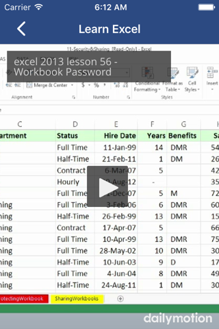 Great App for MS Excel Formula & Macros - Learn in 30 days screenshot 3