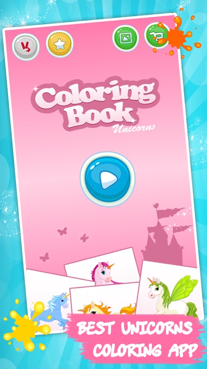 Download Unicorn coloring book for kids by RMS Games for kids