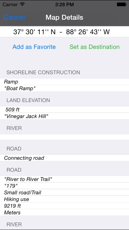 Shawnee National Forest gps and outdoor map with Guide screenshot-4