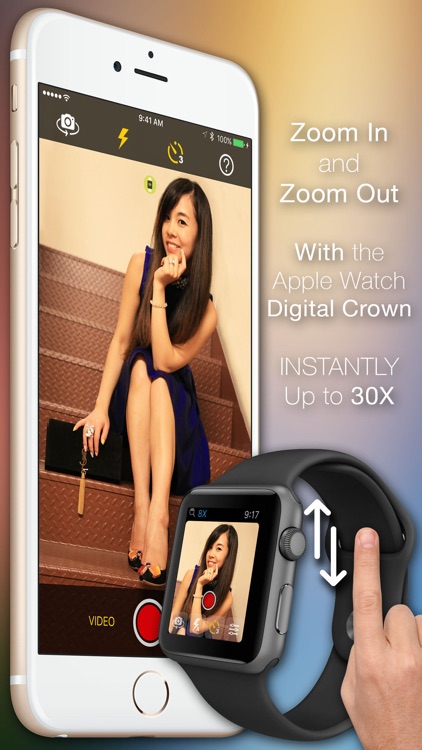 RemoteCam: Live Preview & Full Camera Photo Video Remote Control From Your Watch screenshot-3