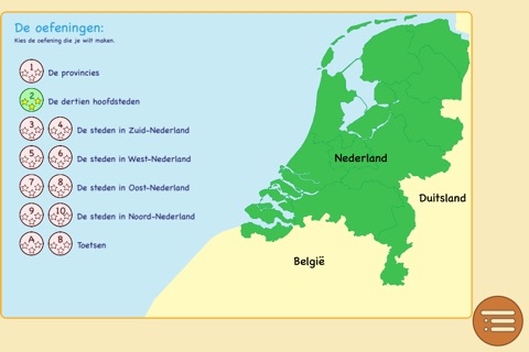 Topografie Nederland screenshot 2