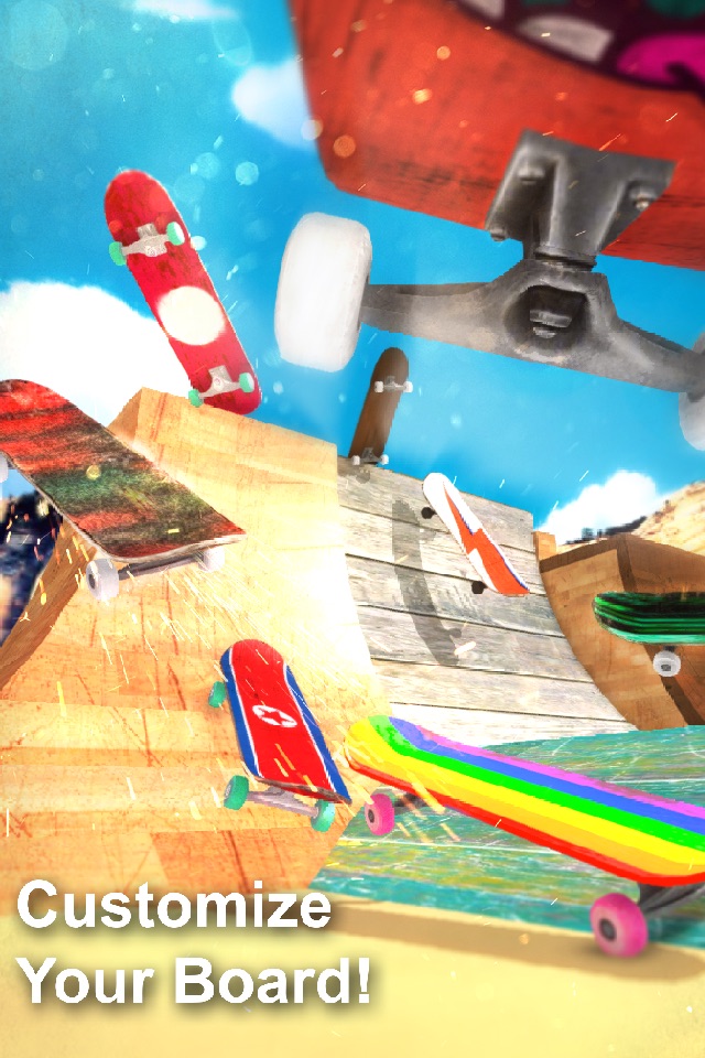 Epic Skate 3D -Free HD Skateboard Game screenshot 4
