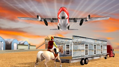 How to cancel & delete Airplane Pilot Horse Transporter - Load & Deliver Horse In Cargo plane from iphone & ipad 4