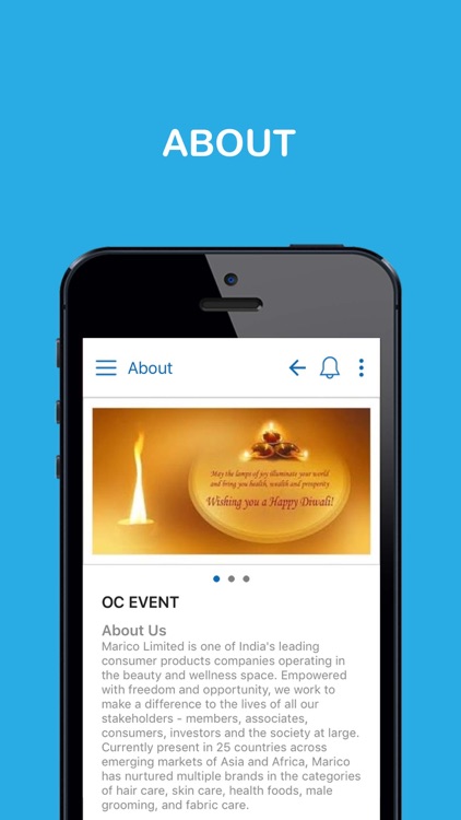 Marico Events App