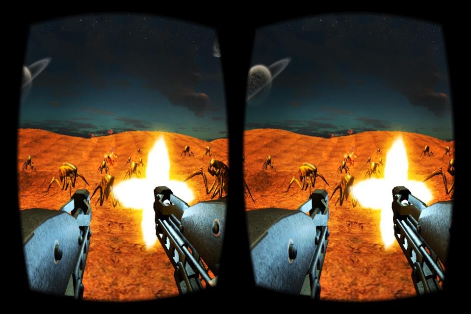 Alien VR Shooter : Virtual Reality Game For Google Cardboard screenshot 2