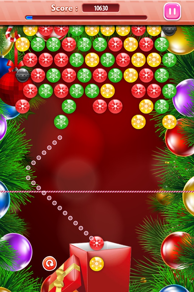 Bubble Christmas - Free Ball Pop Wrap Shooter Free Puzzle Match Game for Girls & Boys screenshot 3